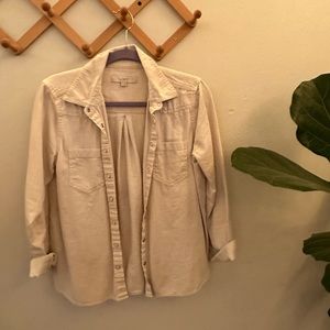 Loft western button down